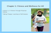 Lesson 1.2: Fitness Through Physical Activity Taking Charge: Learning to Self-Assess Chapter 1: Fitness and Wellness for All.