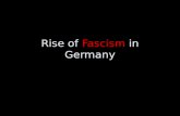 Rise of Fascism in Germany A. Failures of the Weimar Republic 1.Attempt at Democratic Govn’t (Parliament), Constitution, Prime Minister (Chancellor)