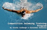 Competitive Swimming Training Program By Elesha Carbaugh & Alexander Gonzalez.