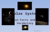 Solar System Fun Facts and Vocabulary ©2012HappyEdugator.