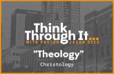 Christology. Soteriology- Study of Salvation Who is Jesus?