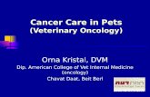 Cancer Care in Pets (Veterinary Oncology) Orna Kristal, DVM Dip. American College of Vet Internal Medicine (oncology) Chavat Daat, Beit Berl.