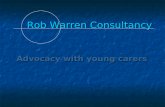 Rob Warren Consultancy Advocacy with young carers.