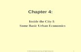 Chapter 4: Inside the City I: Some Basic Urban Economics 1© 2014 OnCourse Learning. All Rights Reserved.