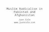 Muslim Radicalism in Pakistan and Afghanistan Juan Cole .