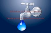Division of Public Health Drinking Water State Revolving Fund.