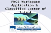 PWCS Workspace Application & Classified Letter of Intent.