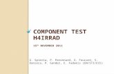 COMPONENT TEST H4IRRAD 15 TH NOVEMBER 2011 G. Spiezia, P. Peronnard, G. Foucard, S. Danzeca, P. Gander, E. Fadakis (EN/STI/ECE)