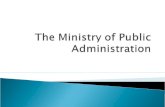 State administration  Local and regional self-government  Public services.