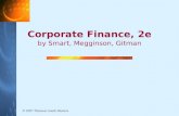 © 2007 Thomson South-Western Corporate Finance, 2e by Smart, Megginson, Gitman.
