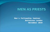 Men's Fellowship Seminar Battersea London November 2010.