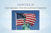 C H A P T E R 19 Civil Liberties: First Amendment Freedoms.