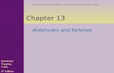 Chapter 13 Aldehydes and Ketones Denniston Topping Caret 5 th Edition Copyright  The McGraw-Hill Companies, Inc. Permission required for reproduction.