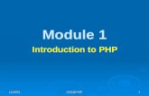 8/17/2015CS346 PHP1 Module 1 Introduction to PHP.