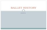 DANCE BALLET HISTORY. ORIGINS OF DANCE Dance has began as far back as cave paintings, Egyptian hieroglyphics, descriptions of ancient Olympic games, and.