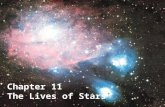 Chapter 11 The Lives of Stars. What do you think? Where do stars come from? Do stars with greater or lesser mass last longer?