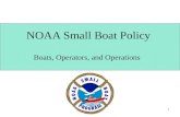 1 NOAA Small Boat Policy Boats, Operators, and Operations.