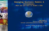 Emerging Business Models & Alliances: What now and next in ACSDA’s CSDs Iván Díaz G. General Manager & CEO Central Latinoamericana de Valores, S.A. Hamilton,