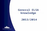 General ELSA knowledge 2013/2014. The European Law Students’ Association Albania ˙ Austria ˙ Azerbaijan ˙ Belarus ˙ Belgium ˙ Bosnia and Herzegovina ˙