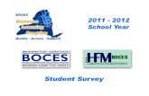 .. SAN-HFM Distance Learning Project Student Survey 2010 – 2011 School Year BOCES Distance Learning Program Quality Access Support.