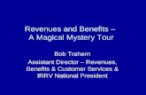 Revenues and Benefits – A Magical Mystery Tour Bob Trahern Assistant Director – Revenues, Benefits & Customer Services & IRRV National President.