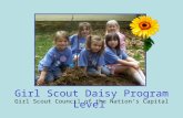 Girl Scout Council of the Nation’s Capital Girl Scout Daisy Program Level.