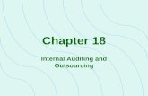 Chapter 18 Internal Auditing and Outsourcing. Define Internal Auditing  Internal auditing is an independent and objective assurance and consulting activity.