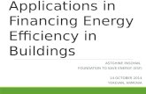 International Best Practices and Armenian Applications in Financing Energy Efficiency in Buildings ASTGHINE PASOYAN, FOUNDATION TO SAVE ENERGY (ESF) 14.