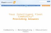 Your Intelligent Fleet Community™ Providing Answers Community | Benchmarking | Education| Tools.