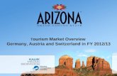 T ourism Market Overview Germany, Austria and Switzerland in FY 2012/13.