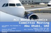 ACI World Economics Committee Meeting Abu Dhabi, UAE Report from ACI-NA Air Traffic Congestion at JFK US Visit Program Lynn Hampton, Vice President for.