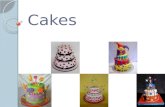 Cakes. Shortened Cakes Contain fat (butter, margarine, or hydrogenated vegetable shortening) Leavened by baking powder or baking soda and sour milk. Pound