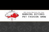 2015 Rocky Mountain Pet Expo. Barking Bitches Booth 2015 ROCKY MOUNTAIN PET EXPO.