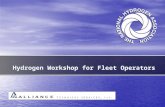 Hydrogen Workshop for Fleet Operators. Module 8, “Hydrogen Lifecycle Costs, Training & Useful Information”