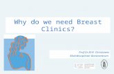 Why do we need Breast Clinics? Prof.Dr.M-R. Christiaens Multidisciplinair Borstcentrum.