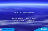 DO178C Overview Duncan Brown - Rolls Royce Nick Tudor - QinetiQ.