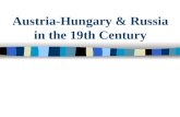 Austria-Hungary & Russia in the 19th Century. Big Idea 1. Explain how nationalism influenced the Austro-Hungarian Empire and Russia.