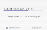 ALEPH version 20.01 Services / Task Manager South Dakota Library Network 1200 University, Unit 9672 Spearfish, SD 57799  © South Dakota Library.