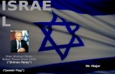 Mr. Major Pres Shimon Peres Nobel Peace Prize 1994 (“Shimon Peres”) (“Jewish Flag”)