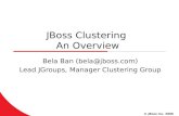 © JBoss Inc. 2006 JBoss Clustering An Overview Bela Ban (bela@jboss.com) Lead JGroups, Manager Clustering Group.