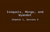 Iroquois, Mingo, and Wyandot Chapter 1, Section 4.