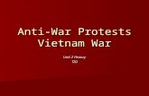 Anti-War Protests Vietnam War Unit 2 History TIO.