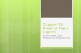 Chapter 11- Areas of Plane Figures By Lilli Leight, Zoey Kambour, and Claudio Miro.