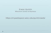 Erwan Quintin Wisconsin School of Business