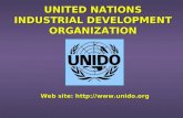 UNITED NATIONS INDUSTRIAL DEVELOPMENT ORGANIZATION Web site: .