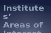 Institutes’ Areas of Interest. National Cancer Institute.