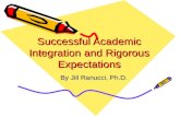 Successful Academic Integration and Rigorous Expectations By Jill Ranucci, Ph.D.