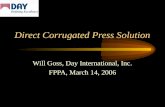 Direct Corrugated Press Solution Will Goss, Day International, Inc. FPPA, March 14, 2006.