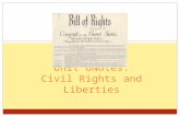 Unit 6Notes: Civil Rights and Liberties. Unit 6 Lesson 1 Notes What are the protections guaranteed in the 1 st through 4 th Amendments?