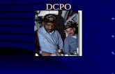 DCPO What Should You Learn from this Exciting Topic??? The References for the DCPO Program Quals Required for the DCPO Equipment Covered by the DCPO.